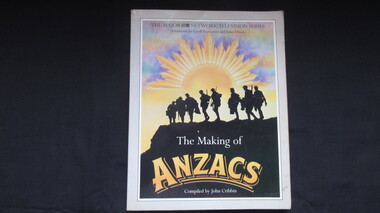 Book, John Cribbin, The Making of ANZACS, 1985