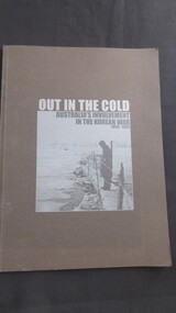 Book, Kerry Blackburn, Out in the Cold, 2013
