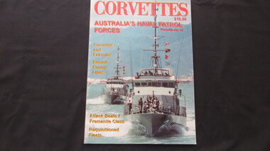 Book, Topmill Pty Ltd, Corvettes - Australian Naval Patrol Forces