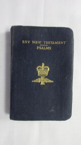 Book, The British and Foreign Bible Society, RSV New Testament Psalms, 1946