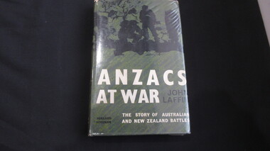 Book, John Laffin, ANZACS AT WAR, 1965