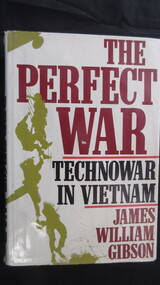 Book, James William Gibson, The Perfect War/Technowar in Vietnam, 1986