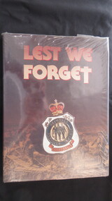 Book, Peter Sekuless & Jacqueline Rees, Lest We Forget, 1986