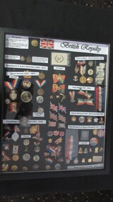 Memorabilia - Framed Display, British Royalty