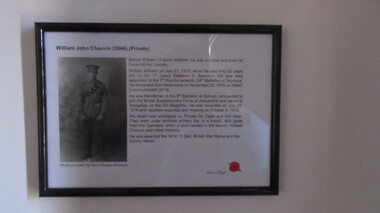 Photograph, William John Chauvin (3044) (Private)