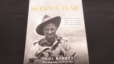 Book, Paul Byrnes, Sons of War, 2022