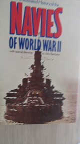 Book, Bison Books Ltd, Navies of World War 2, 1976