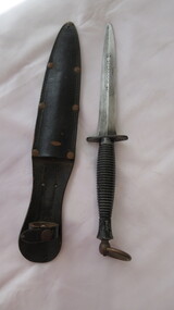 Weapon - Knife with Sheath, Wilkinson Sword, 1941