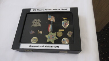 Souvenir - Display, US Navy's "Great White Fleet"