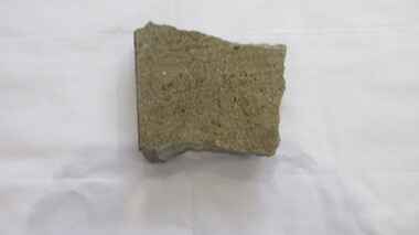 Souvenir - Roof Tile, Roof tile from former Pittman Apartment building in Saigon