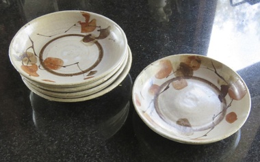 Pottery reflecting the bush around us emerged from the hands of early Co-op members