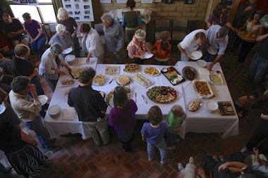 25 year celebration.  Great food and an opportunity to chat are regular occurrences