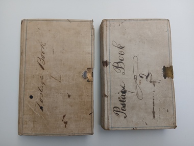 Financial record (item) - City of Bendigo Postage Books Dec 1879-January 1883, 1879-1884