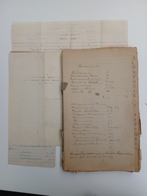 Administrative record - Heathcote Mechanics Institute Financial Records February 1910 to June 1937, 1910