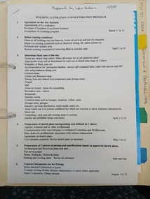 Administrative record (item) - City of Joy: Proposal for redevelopment of St Aiden's Orphanage, Bendigo 1994-1996, 1994-1996