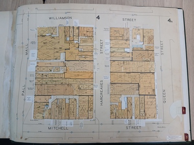 Book (item) - Mahlstedt's Pty Ltd Consulting Fire Engineers & Survey. Fire Insurance Survey plans of Geelong, Ballarat and Bendigo ca 1933, ca1933