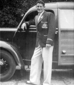 Photo of Jack Webster, S.M.R.C / AUSTRALIAN REPRESENTATIVE / Jack Webster, Unknown