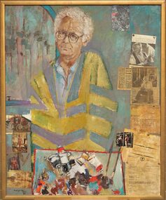 Oil Painting, Self Portrait 'Clifton Pugh', 1985