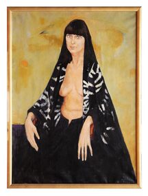 Oil Painting, Angela, 1980