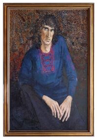 Oil Painting, Playwright David Williamson, 1973