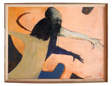 Oil Painting, Assassination (No.1 of 3) (Two Figures in Shadow), 1974