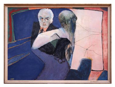 Oil Painting, Assassination (Clive Cameron), 1978
