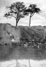Painting, Muriel Pornitz (Pornett), "The old quarry" by Muriel Pornitz, 1927