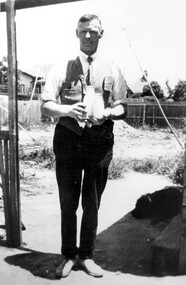 Photograph, Alfred Charles Bignell, dairyman of Balwyn and surrounding areas