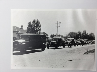Photograph, Dame Nellie Melba funeral procession, Original: 1931