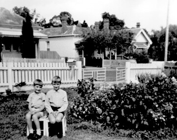 Photograph, Ray & David Theodoridis of Russell Street, 1960s