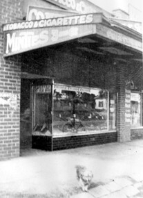 Photograph, Emma and William Atkinson's mixed business at 815 Whitehorse Road