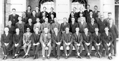 Photograph, Chatham School Fathers Club 1928