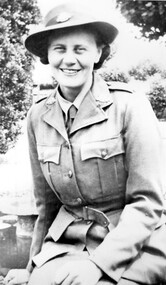 Photograph, Doris Wright, member of the Australian Women's Army Service