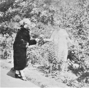 Photograph, Norma Bull and her mother