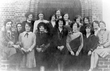 Photograph, Holy Trinity Kindergarten Sunday School teachers, 1920s