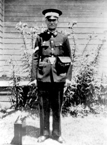 photograph, Mr Joseph George of 26 Scheele Street, air raid warden