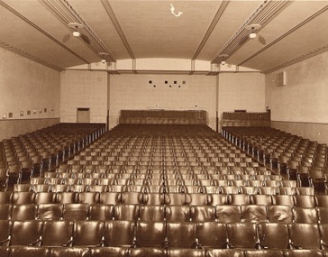 Work on paper - Photograph, Interior of Surrey Theatre at 140-148 Union Road, post 1939, 1939