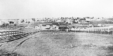 Photograph, Looking towards Box Hill from the site of the Surrey Hills Golf Club, 1902, 1902