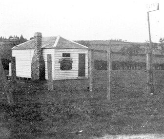 Photograph, The gate-keeper's shed, Surrey Hills Golf Club