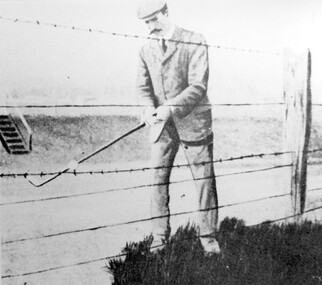 Photograph, Harry Culliton at Surrey Hills Golf Club