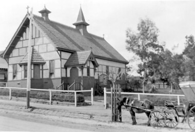 Photograph, Holy Trinity Church, Surrey Hills in the 1920s