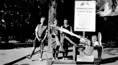 Photograph, Chatham students support the Empire, Surrey Hills, c 1947, 1947
