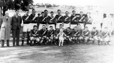 Photograph, Benson Street Methodist Church Football Team, 1942