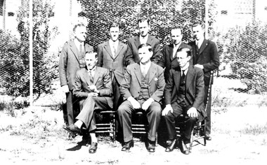 Photograph, Methodist Church Sunday School teachers in 1934, 1934