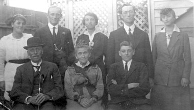 Photograph, Breeden family group