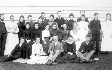 Photograph, Surrey Hills Wesleyan Sunday School teachers, Before 1888