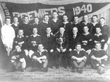 Photograph, Surrey Hills Church of Christ football team, 1940, 1940