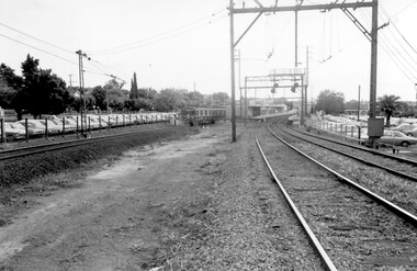 Photograph, Surrey Hills Station and car park