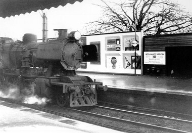 Photograph, Loco J538 at Surrey Hills in 1961, 1961