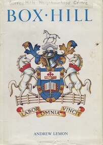 Book, Box Hill, 1978